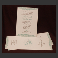 image of invitation - name Haylee H