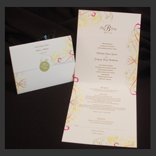 image of invitation - name Tina