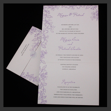 image of invitation - name Monica C