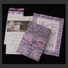 image of wrapped invitation