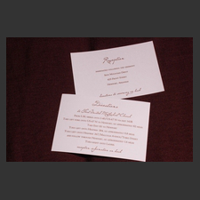 image of invitation - name direction Jenny M