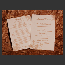 image of invitation - name direction Lacey J