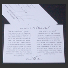 image of invitation - name direction Wendi