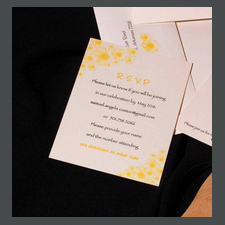 image of invitation - name rsvp Angela G