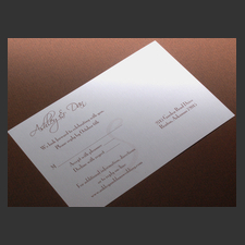 image of invitation - name rsvp Ashley