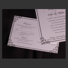 image of invitation - name rsvp Jenny B