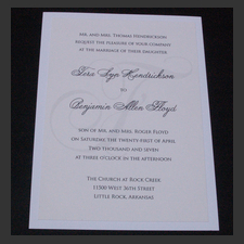 image of invitation - name Tera