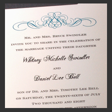 image of invitation - name Whitney S 02