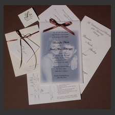 image of invitation - name Brandie