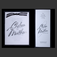 image of invitation - name Chelsea