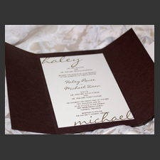 image of invitation - name Haley 04