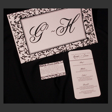 image of invitation - name menu Rachel F 01