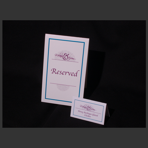 image of tablecards Melanie F