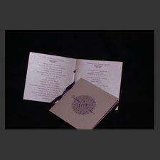 image of invitation - name Melanie