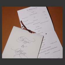 image of invitation - name Tizzie