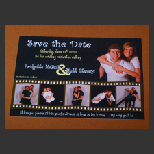 image of invitation - name Bridgette