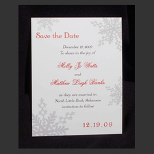 image of invitation - name Molly W
