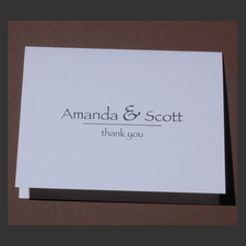 image of invitation - name Amanda