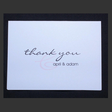 image of thank you card
