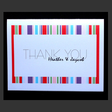 image of invitation - name Heather