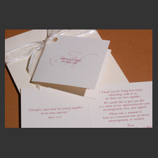 image of invitation - name pad Anna