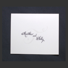 image of invitation - name Sally