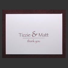 image of invitation - name Tizzie