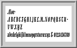 image of fonts