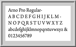 image of fonts