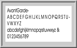 image of fonts