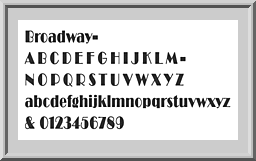 image of fonts