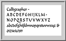 image of fonts