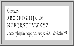 image of fonts