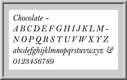 image of fonts