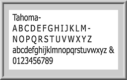 image of fonts