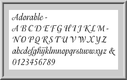 image of fonts