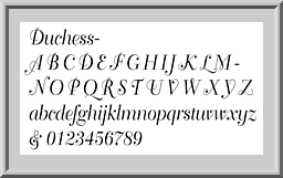 image of fonts