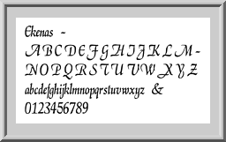 image of fonts