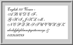 image of fonts