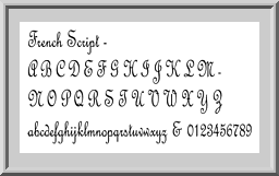 image of fonts