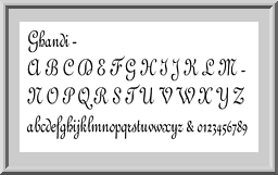 image of fonts