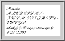 image of fonts