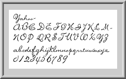 image of fonts