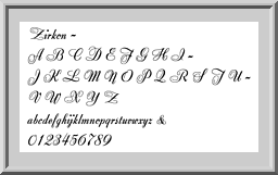 image of fonts