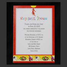 image of invitation - name rehearsal Susan