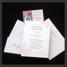 image of invitation - name Elissa E