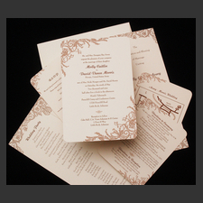 image of invitation - name Molly A