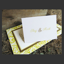 image of invitation - name Shay G