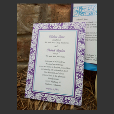 image of invitation - name Chelsea R