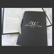 image of invitation - name Jessica M